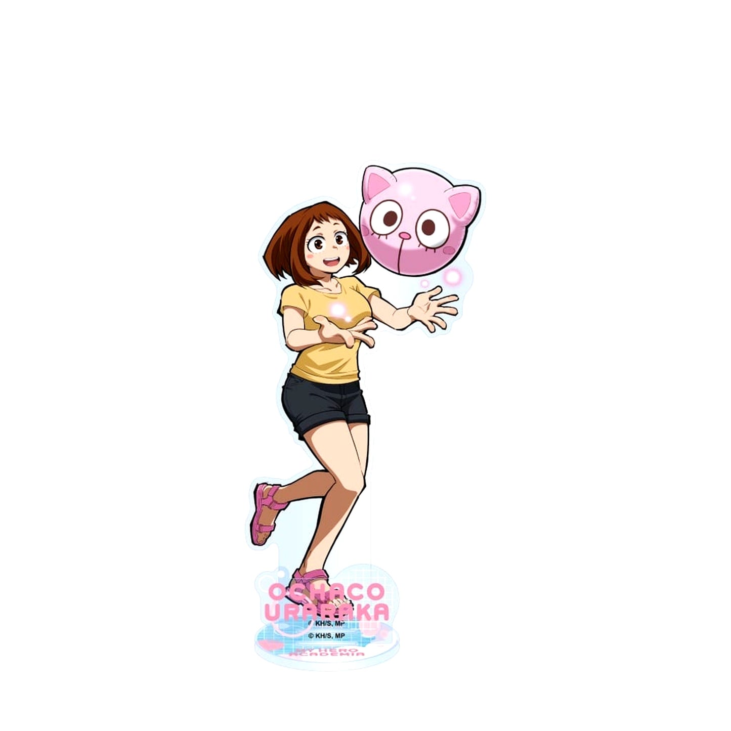 Ochaco Uraraka My Hero Academia Acrylic Stand Animal Beach Ball Ver [USED]