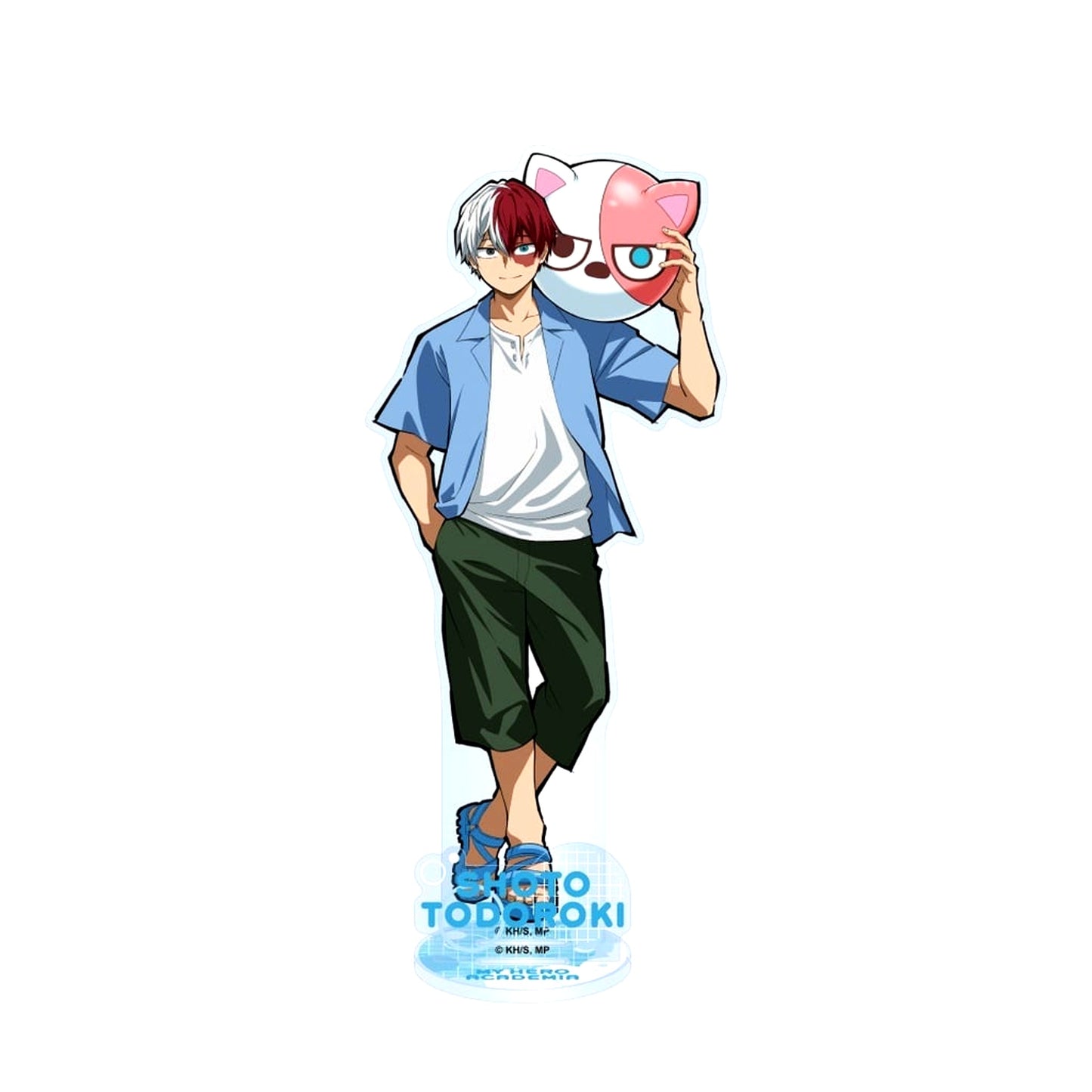 Shoto Todoroki My Hero Academia Acrylic Stand Animal Beach Ball Ver [USED]