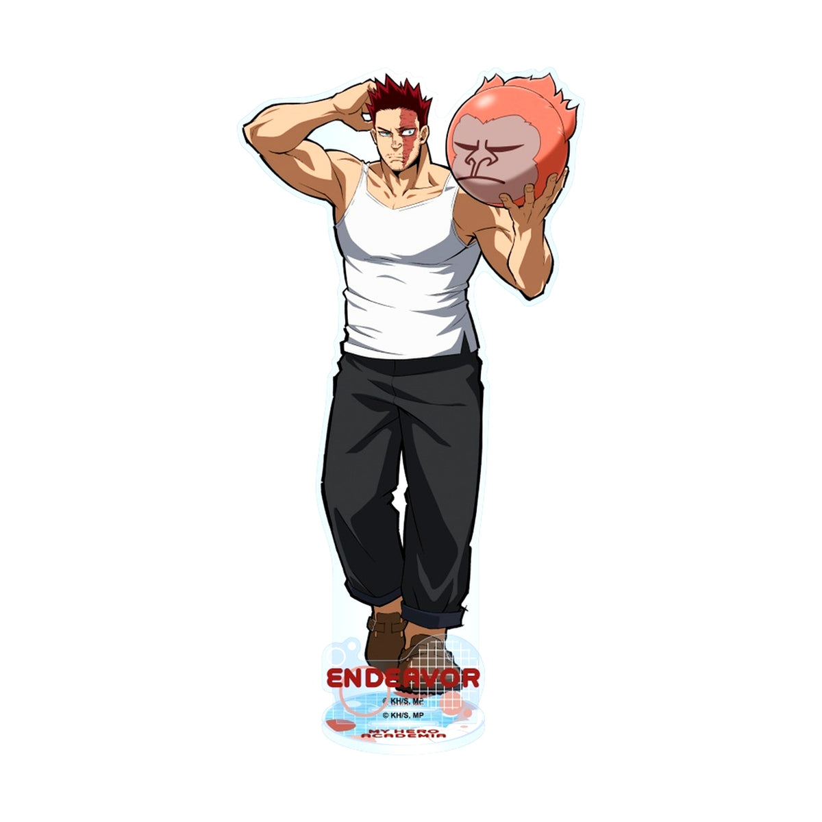 Endeavor My Hero Academia Animal Beach Ball Ver. Acrylic Stand [USED]