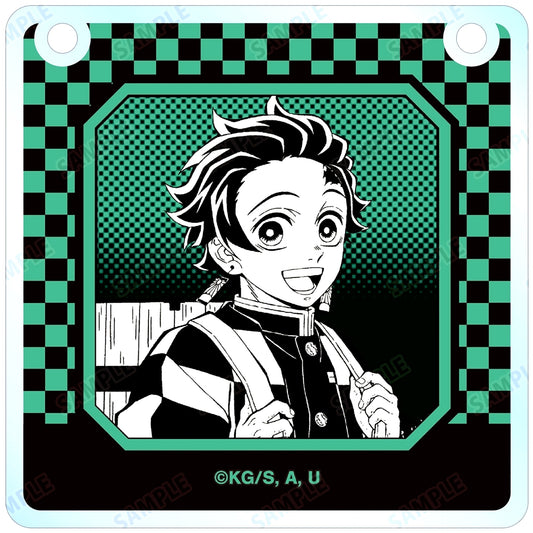 Tanjiro Kamado Demon Slayer Kimetsu no Yaiba Trading Acrylic Door Plate Style Charm [USED]