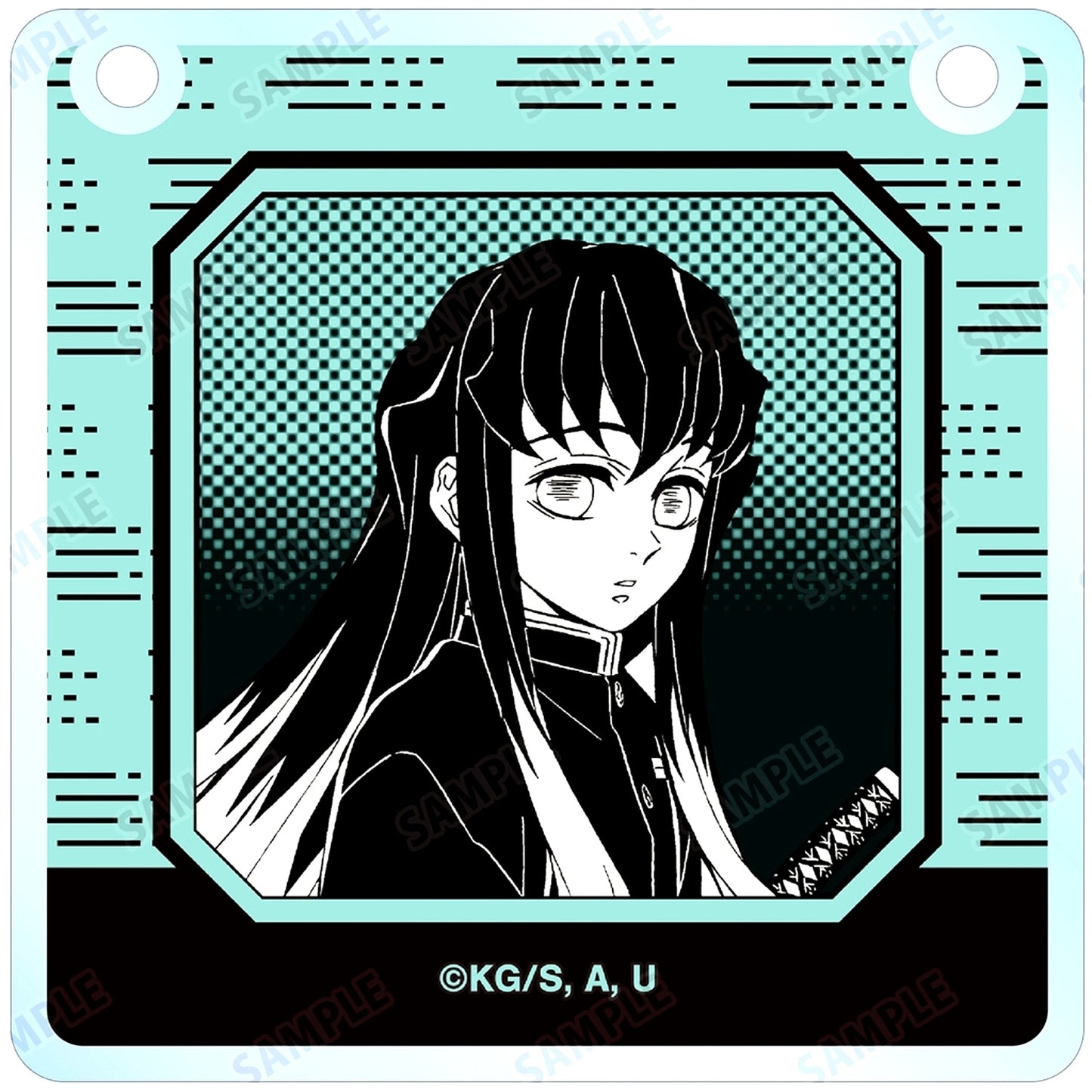 Muichiro Tokito Demon Slayer Kimetsu no Yaiba Trading Acrylic Door Plate Style Charm [USED]