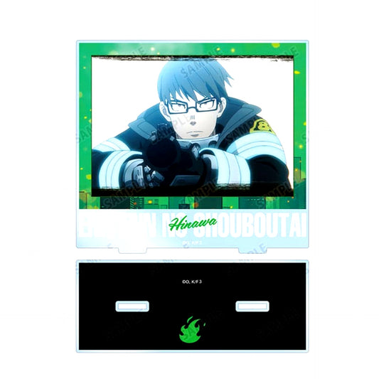 Takehisa Hinawa Fire Force Season 3 Scene Photo Big Acrylic Stand [USED]
