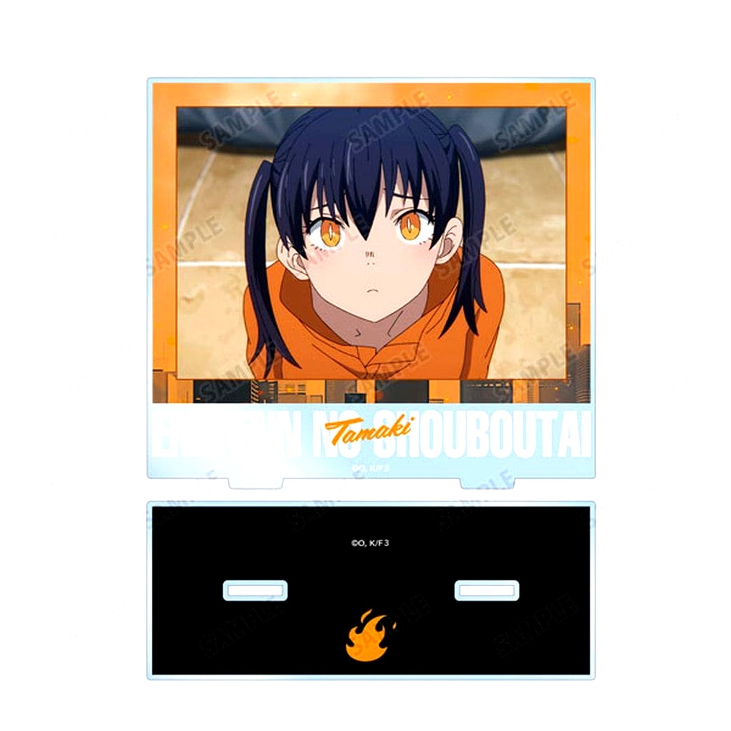 Tamaki Kotatsu Fire Force Season 3 Scene Photo Big Acrylic Stand [USED]