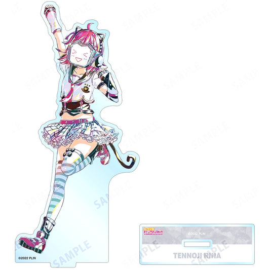 Rina Tennoji Ani-Art Part 2 BIG Acrylic Stand Love Live! Nijigasaki High School Idol Club [USED]