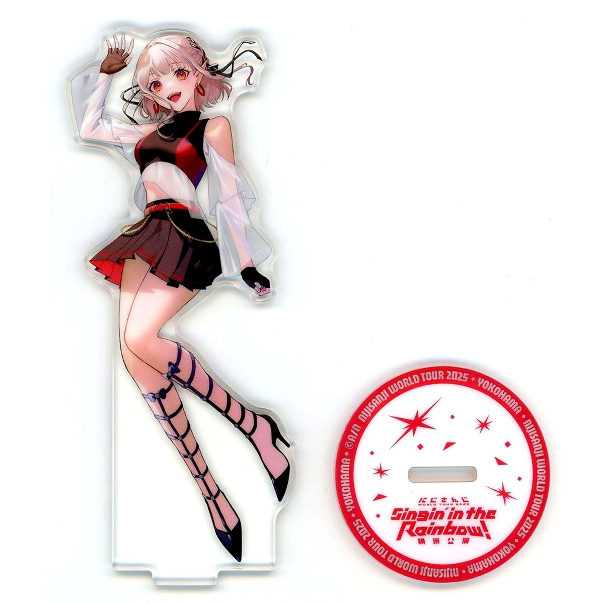 Elu Virtual YouTuber Nijisanji Acrylic Stand WORLD TOUR 2025 Singin' in the Rainbow! Yokohama Performance [USED]