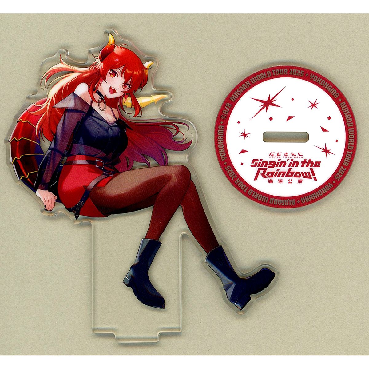 Dola Virtual YouTuber Nijisanji Acrylic Stand WORLD TOUR 2025 Singin' in the Rainbow! Yokohama Performance [USED]