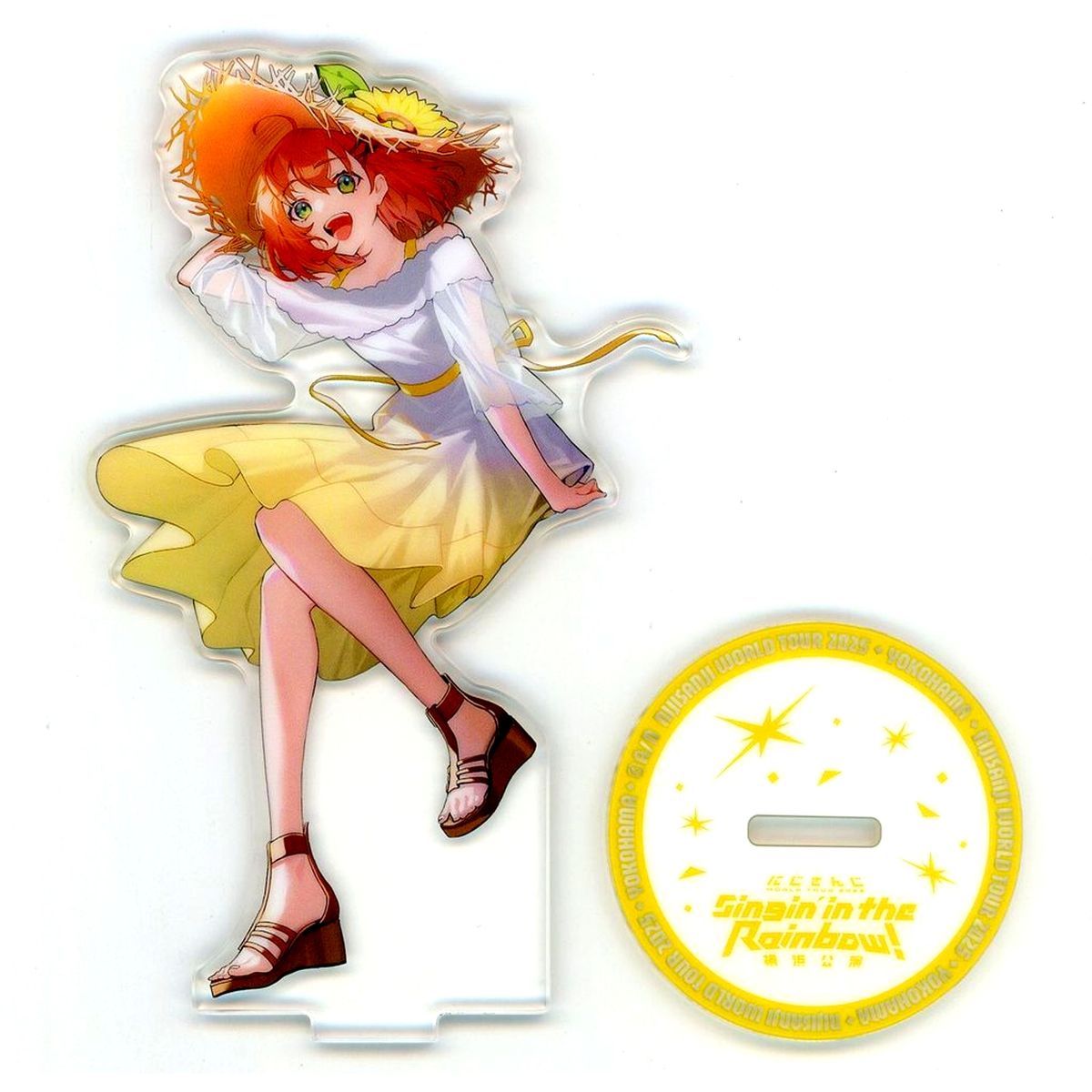 Honma Himawari Virtual YouTuber Nijisanji Acrylic Stand WORLD TOUR 2025 Singin' in the Rainbow! Yokohama Performance [USED]
