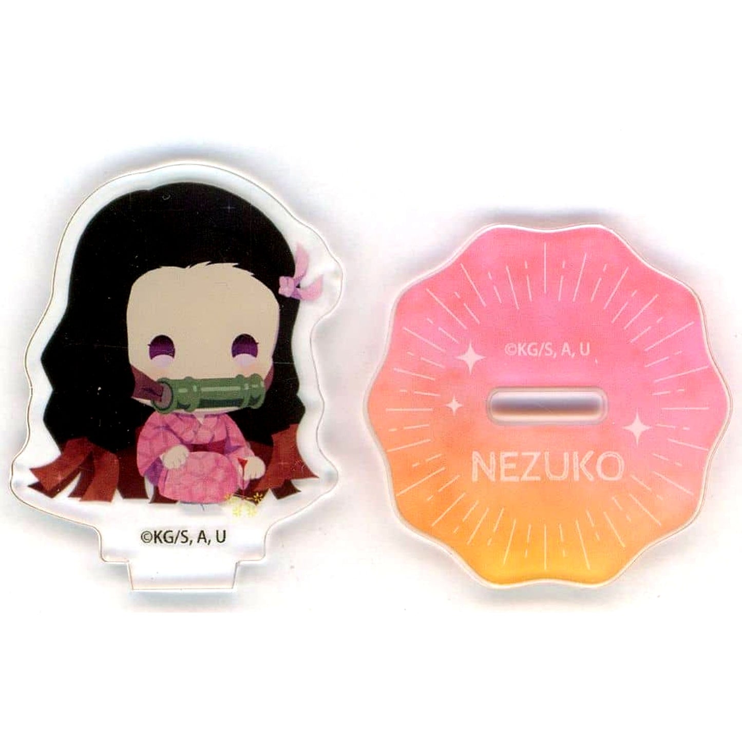 Nezuko Kamado Demon Slayer: Kimetsu no Yaiba Anime Yurafuwa Series Summer Ver. Random Acrylic Stand [USED]