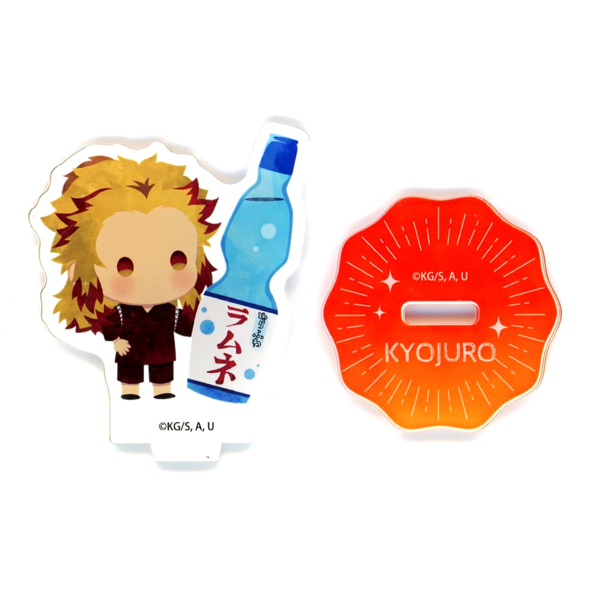 Kyojuro Rengoku Demon Slayer: Kimetsu no Yaiba Anime Yurafuwa Series Summer Ver. Random Acrylic Stand [USED]