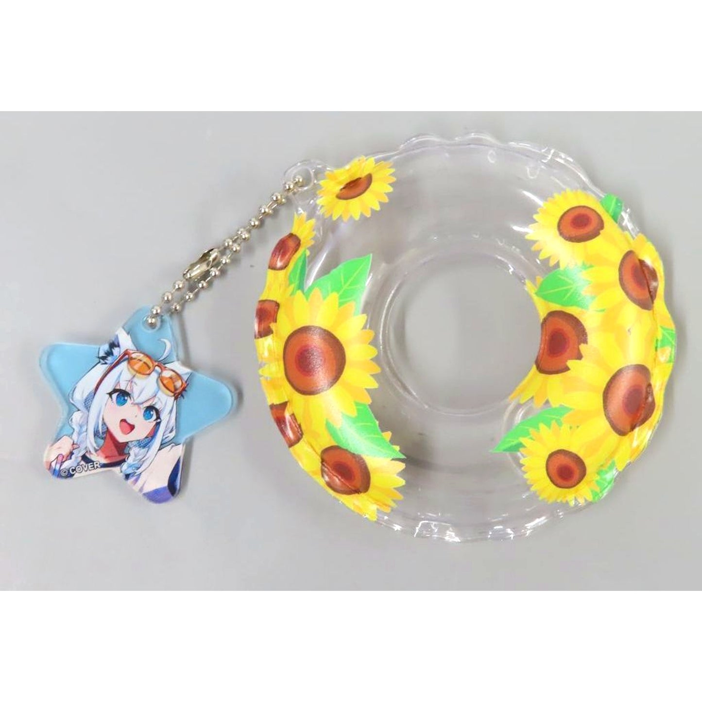 Shirakami Fubuki hololive Holo Natsu Paradise POP UP SHOP Float Keychain B [USED]