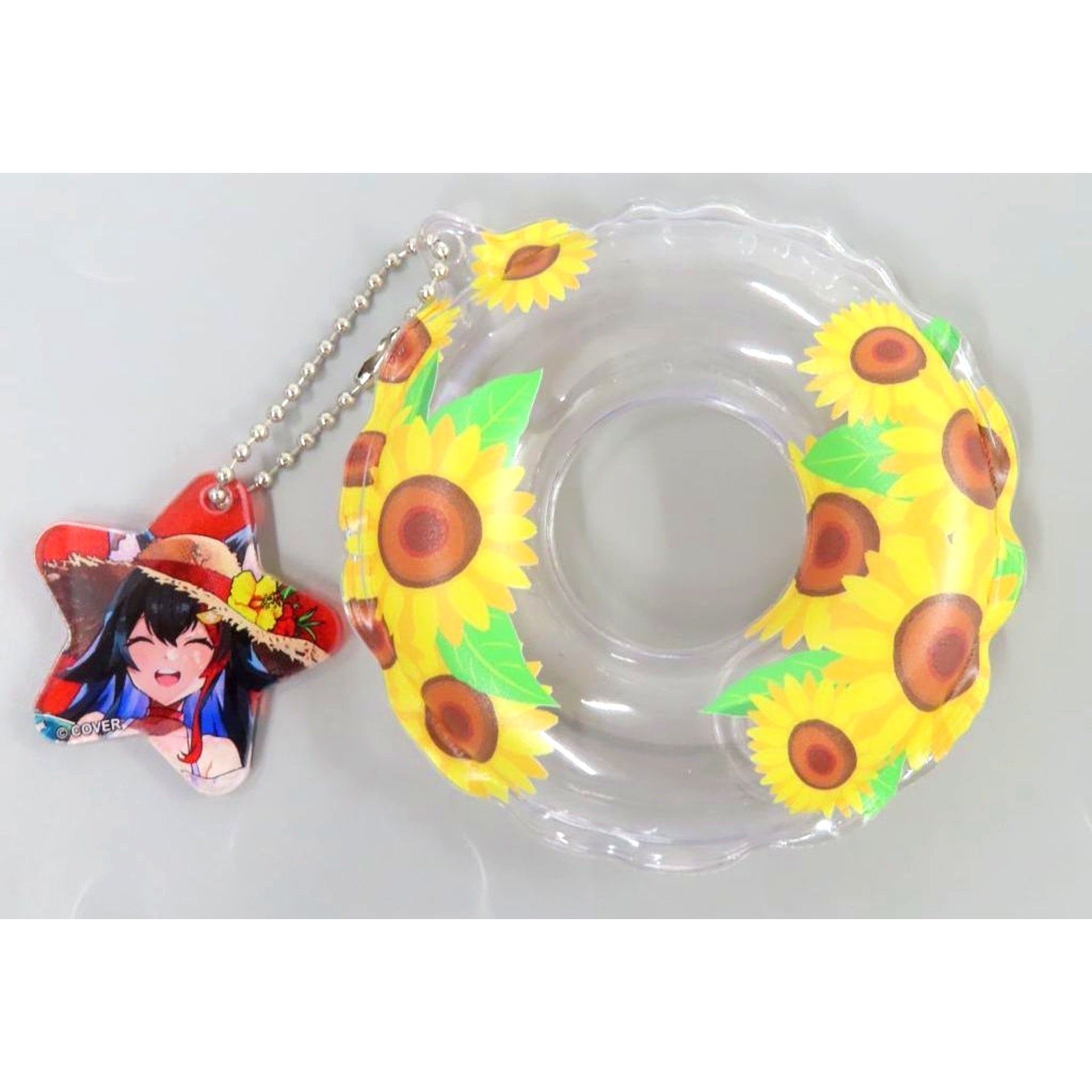 Ookami Mio Virtual YouTuber Hololive Swim Ring Keychain B Holo Natsu Paradise POP UP SHOP [USED]