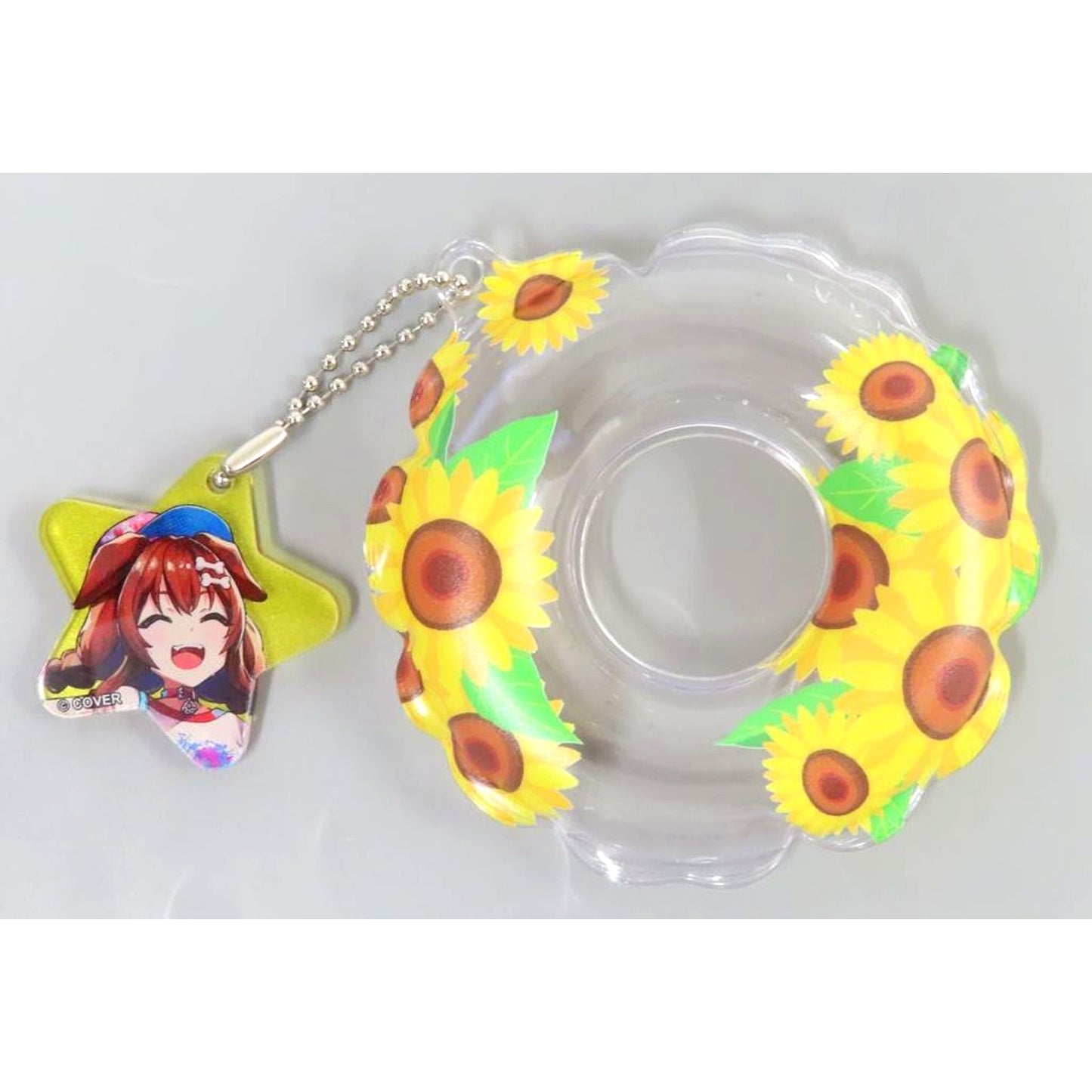 Inugami Korone Hololive Float Keychain B Holo Summer Paradise POP UP SHOP [USED]