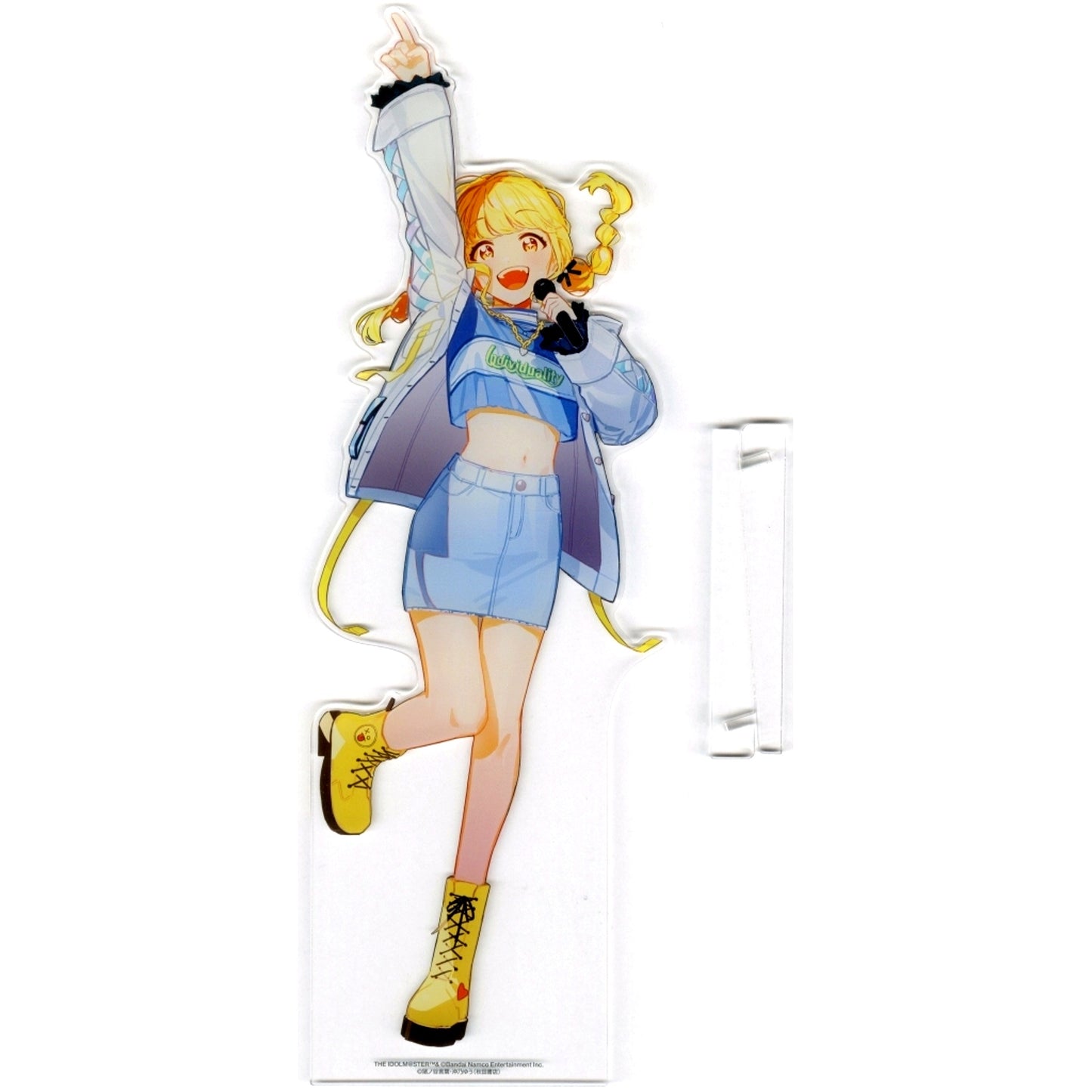 Kotone Fujita Gakuen Idolm@ster Big Acrylic Stand Comics GOLD RUSH Vol.1 Animate Bonus [USED]