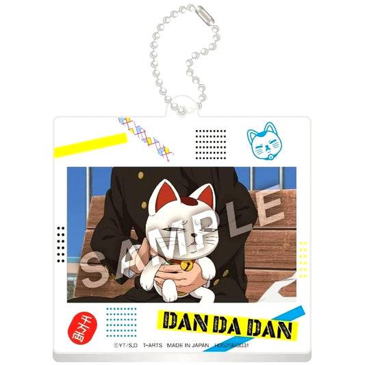 Dandadan Turbo Granny Maneki-neko Scene Photo Trading Acrylic Keychain [USED]