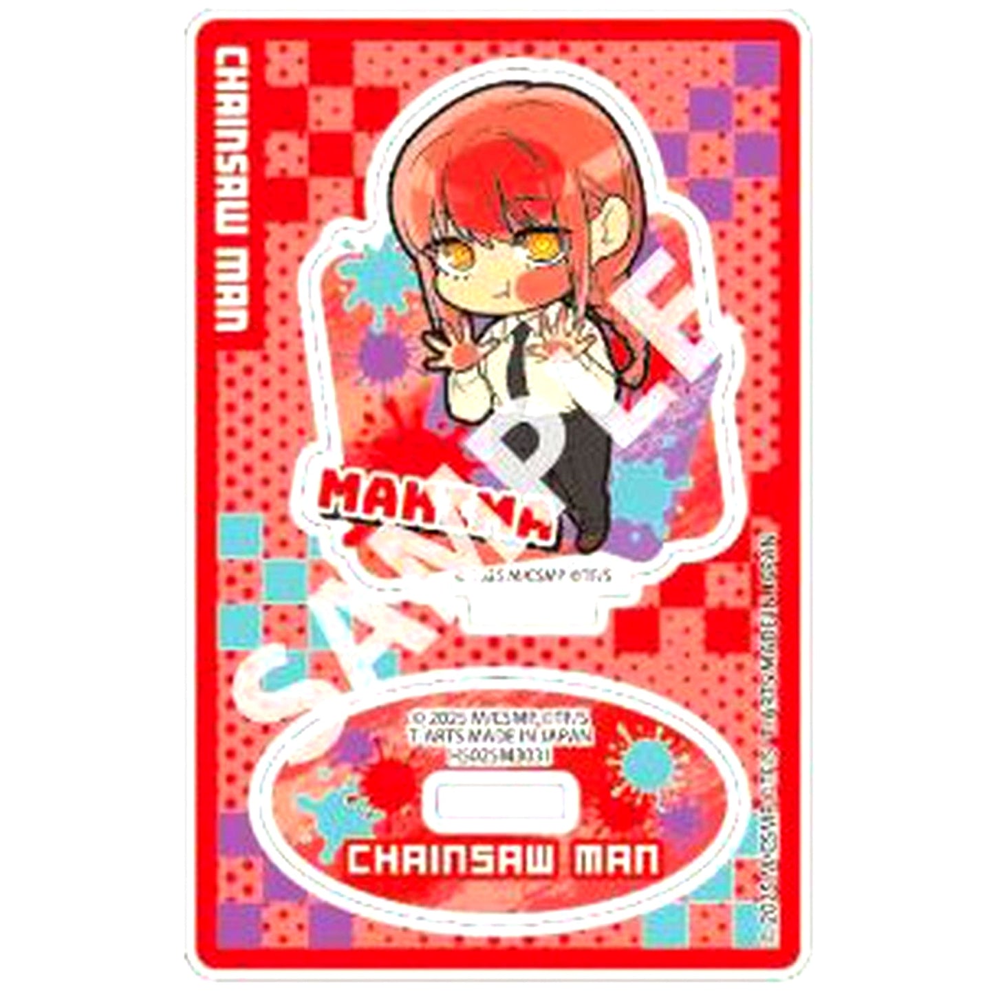 Makima Pita! Deforme Chainsaw Man The Movie: Reze Arc Trading Acrylic Stand [USED]