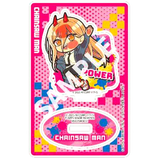 Power Pita! Defome Chainsaw Man The Movie Reze Arc Trading Acrylic Stand [USED]