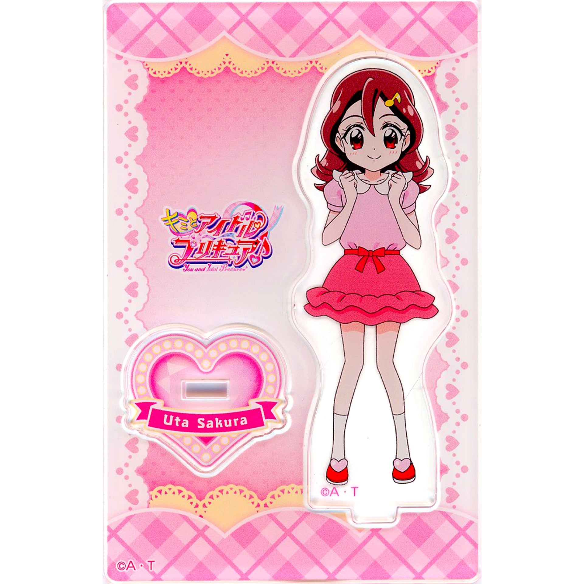 Uta Sakura Childhood Kimi to Idol Precure Mini Acrylic Stand Vol.1 [USED]