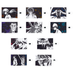Rurouni Kenshin: Kyoto Disturbance Kenshin Himura & Others All 10 Types Set Ichiban Kuji Strap Holder Charm Prize G [USED]