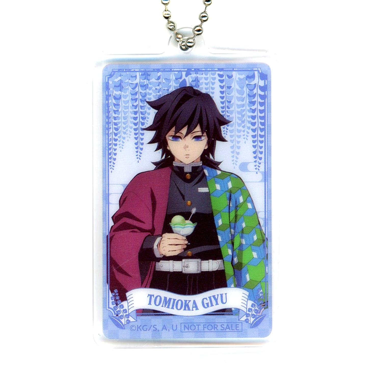 Giyu Tomioka Original Acrylic Charm Demon Slayer: Kimetsu no Yaiba x FamilyMart Campaign [USED]