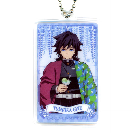 Giyu Tomioka Original Acrylic Charm Demon Slayer: Kimetsu no Yaiba x FamilyMart Campaign [USED]