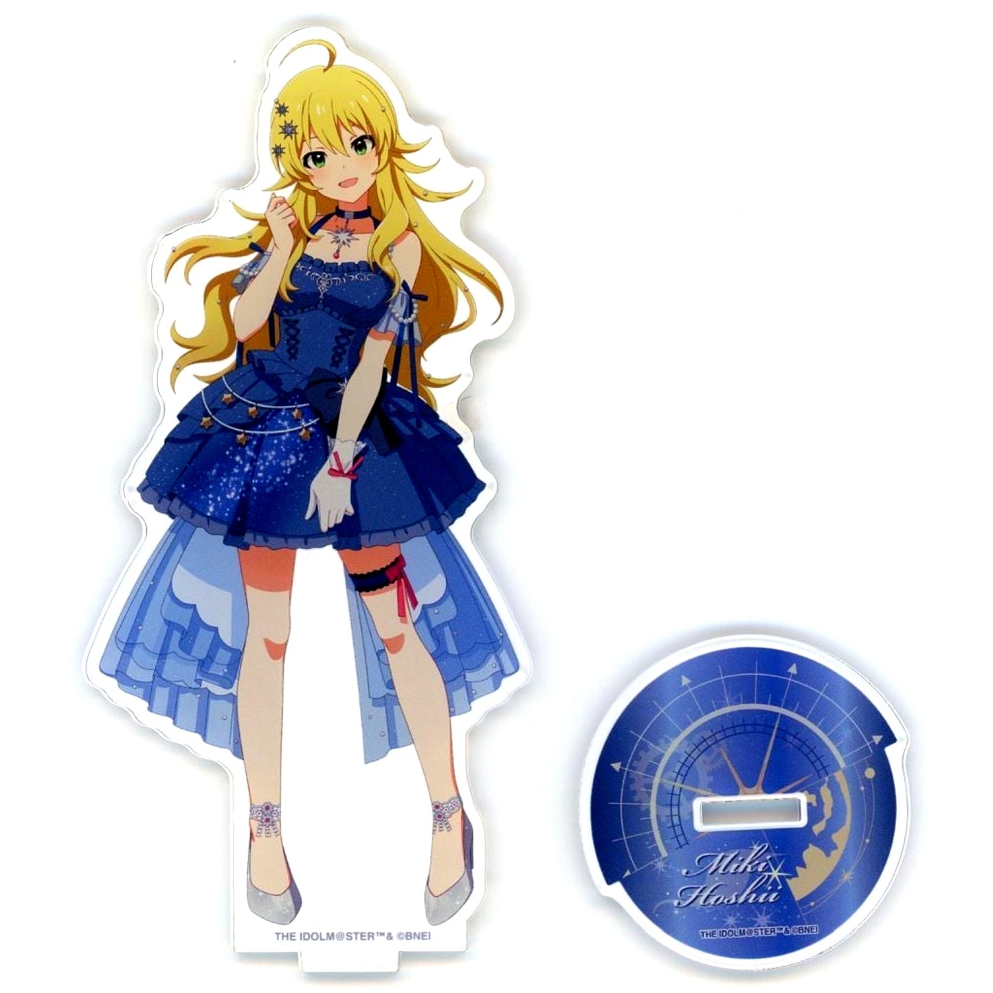 Miki Hoshii The Idolmaster Series Acrylic Stand Cerulean Astrolabe Ver Atre Akihabara [USED]