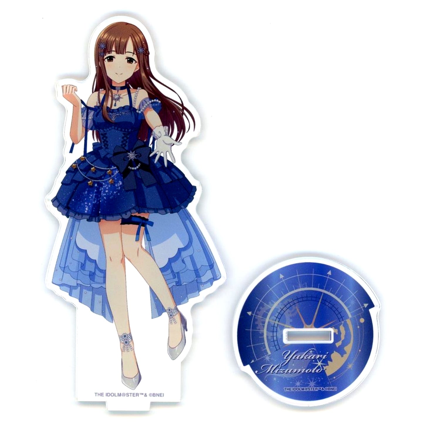 Yukari Mizumoto Cerulean Astrolabe Ver. The Idolmaster Series Acrylic Stand Atre Akihabara [USED]