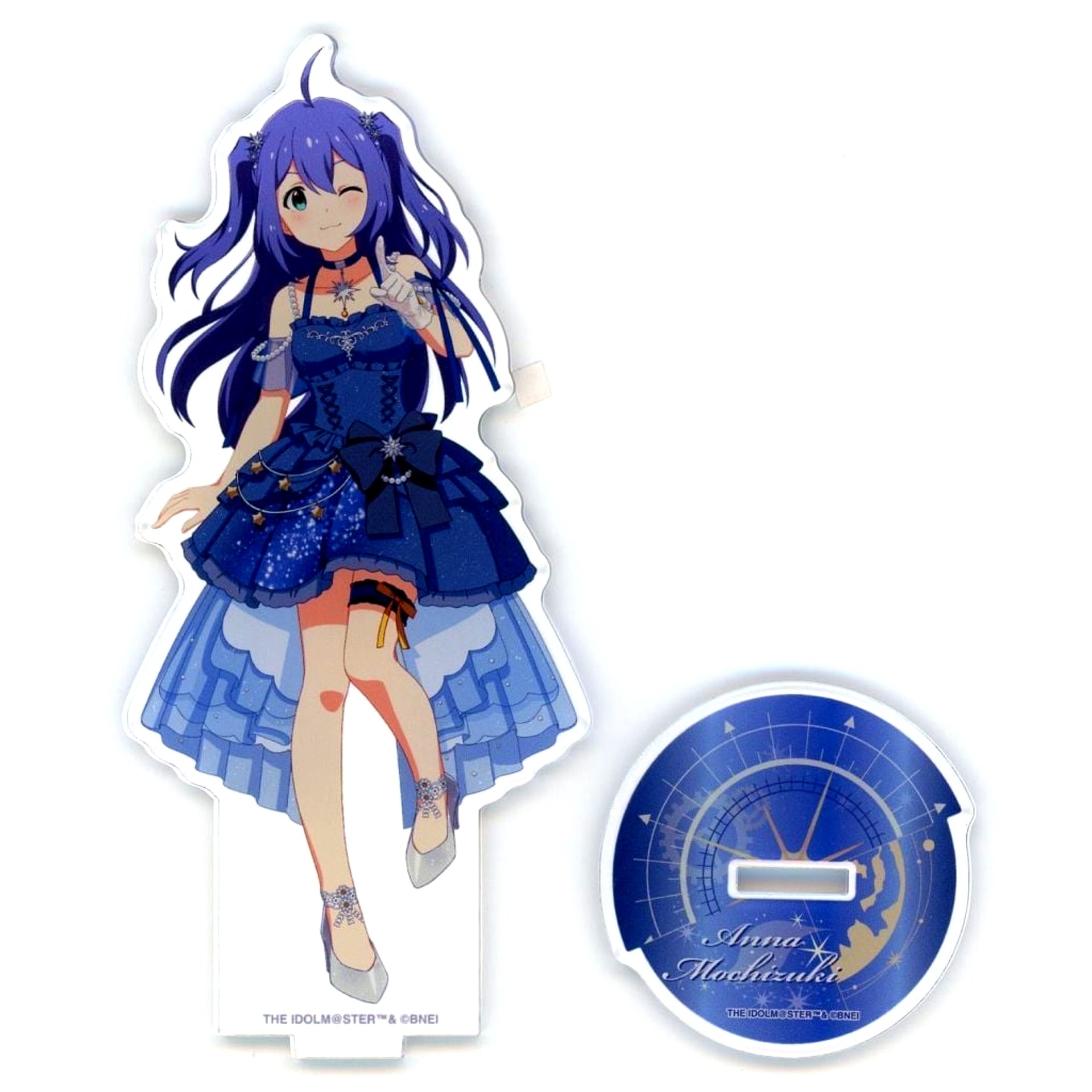 Anna Mochizuki The Idolmaster Series Acrylic Stand Cerulean Astrolabe Atre [USED]