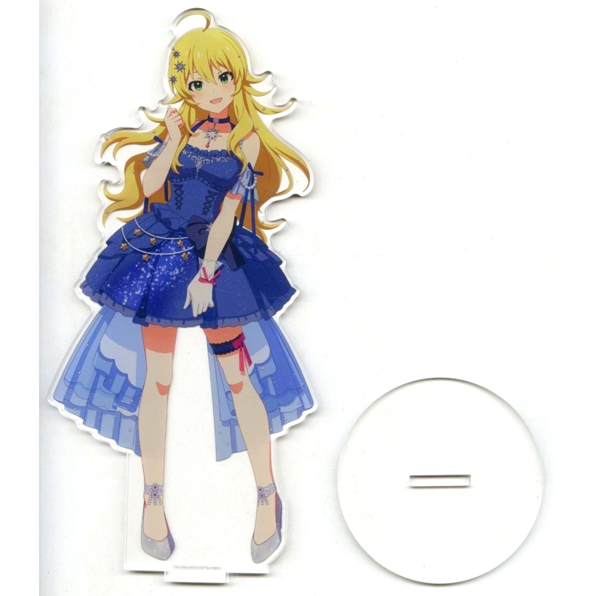 Miki Hoshii The Idolmaster Series Slightly Big Acrylic Stand Cerulean Astrolabe Ver Atre Akihabara [USED]