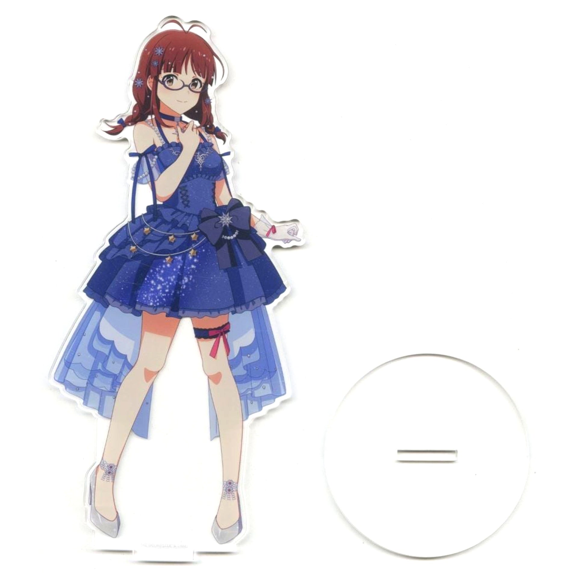 Ritsuko Akizuki The Idolmaster Series Slightly Big Acrylic Stand Cerulean Astrolabe Ver Atre Akihabara [USED]