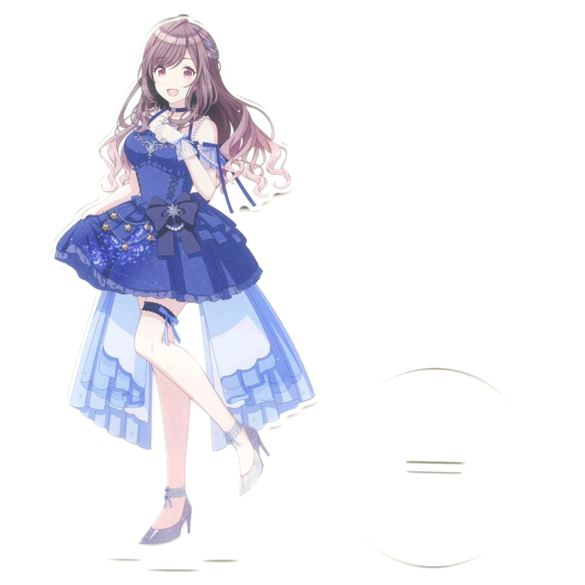 Kogane Tsukioka The Idolmaster Series Slightly Big Acrylic Stand Cerulean Astrolabe Ver Atre Akihabara [USED]