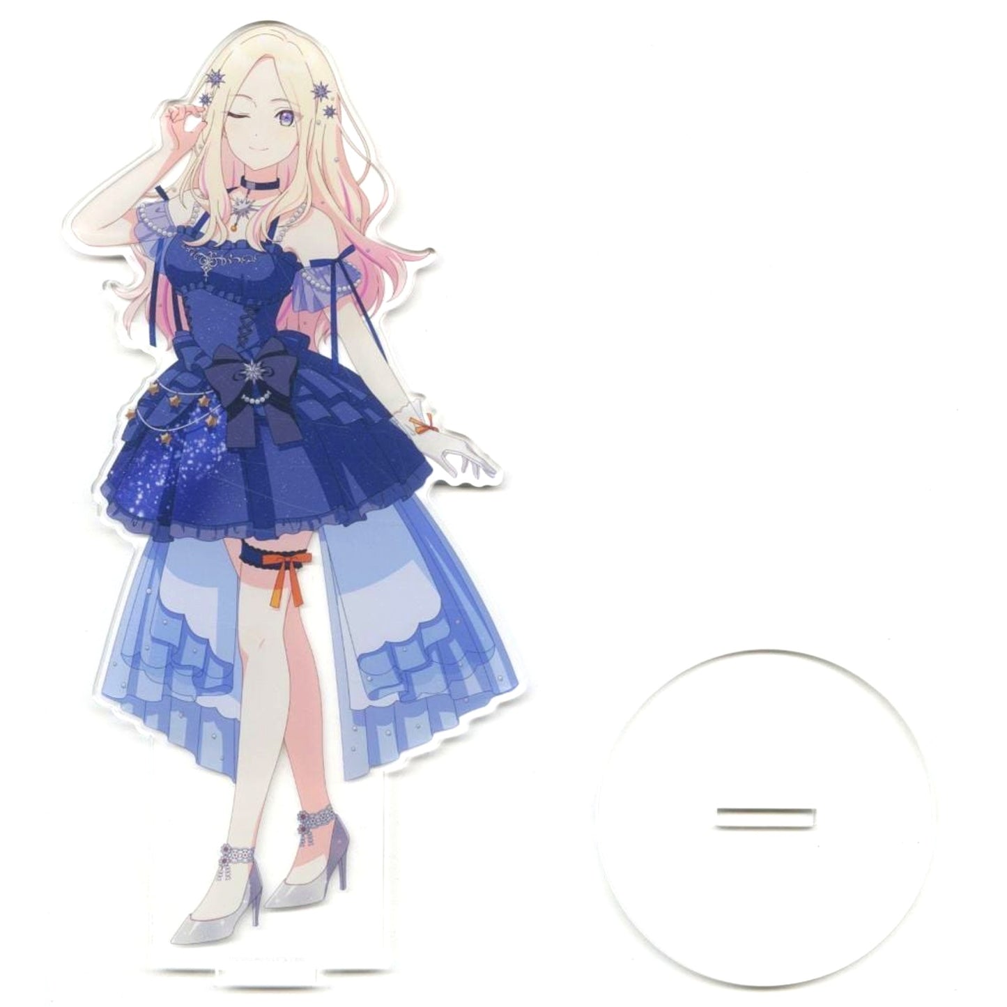 Sena Juo The Idolmaster Series Slightly Big Acrylic Stand Cerulean Astrolabe Ver Atre Akihabara [USED]