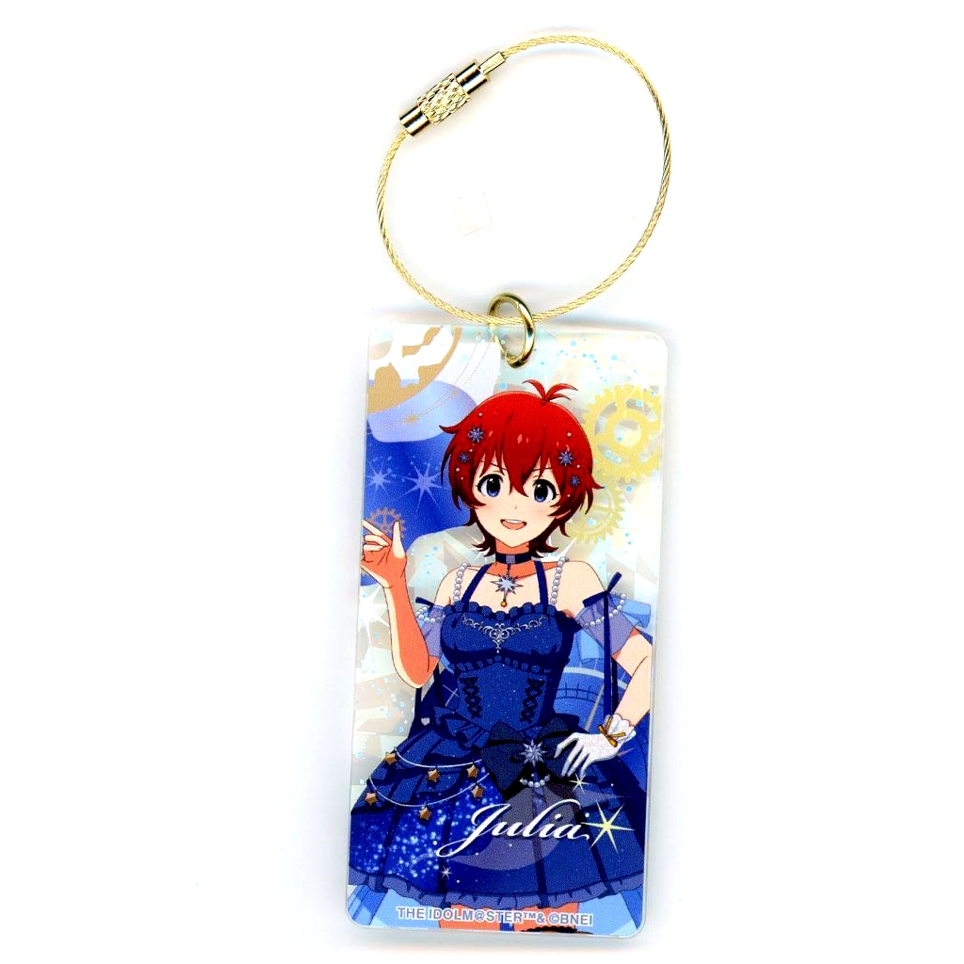 Julia The Idolmaster Series Acrylic Keychain Cerulean Astrolabe Ver. Atre Akihabara [USED]