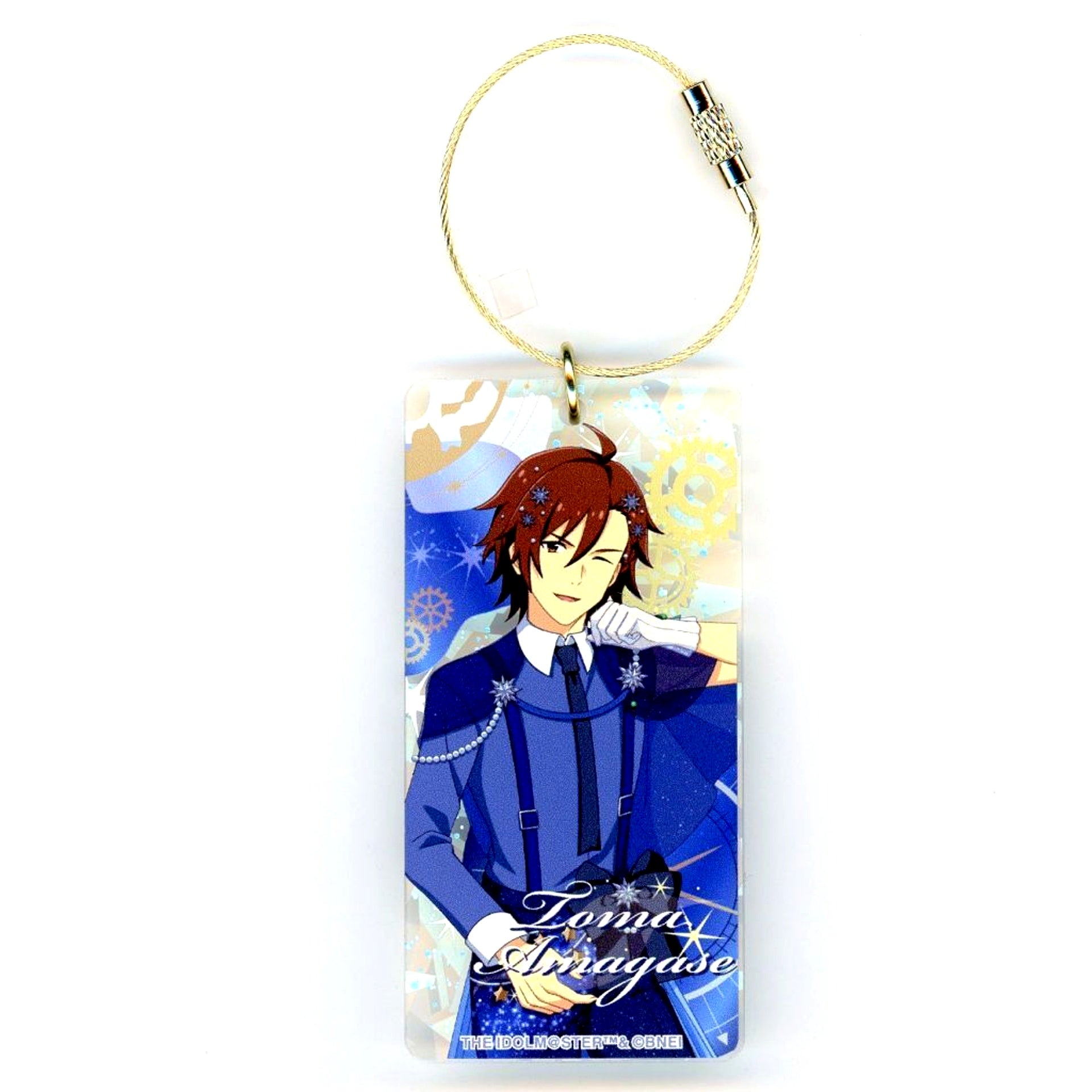 Touma Amagase The Idolmaster Series Acrylic Keychain Cerulean Astrolabe Ver. Atre Akihabara [USED]