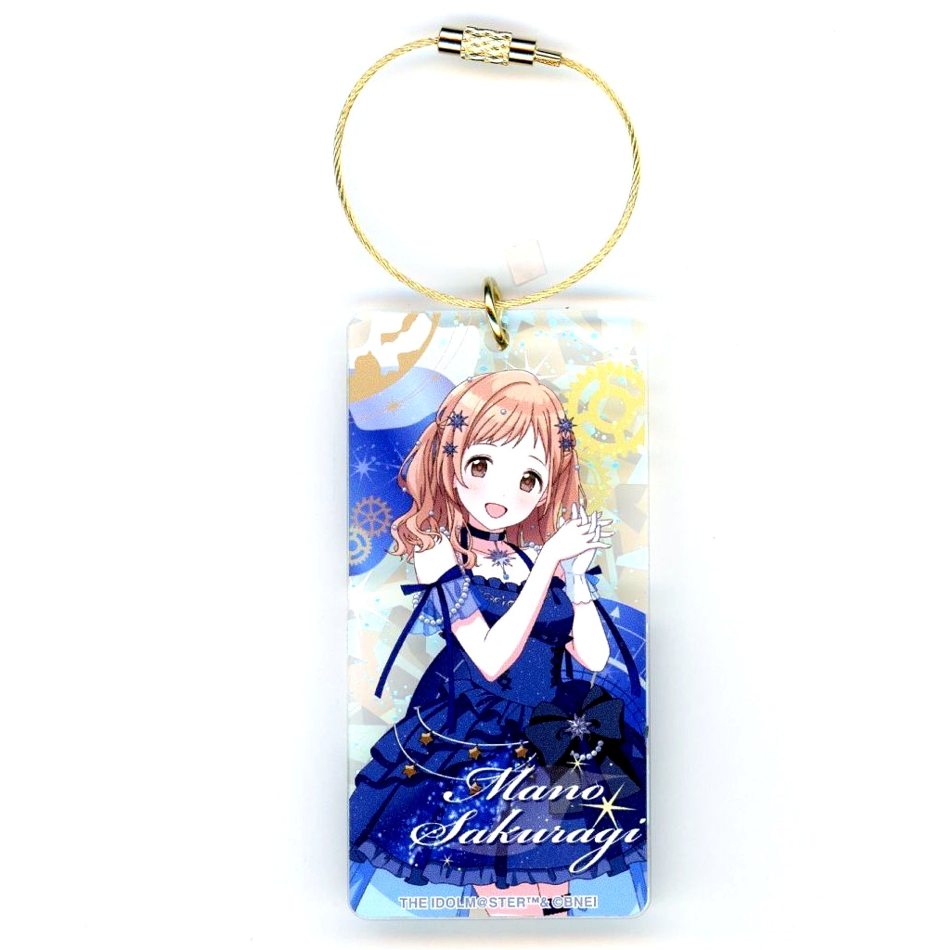 Mano Sakuragi The Idolmaster Series Acrylic Keychain Cerulean Astrolabe Ver. Atre Akihabara [USED]