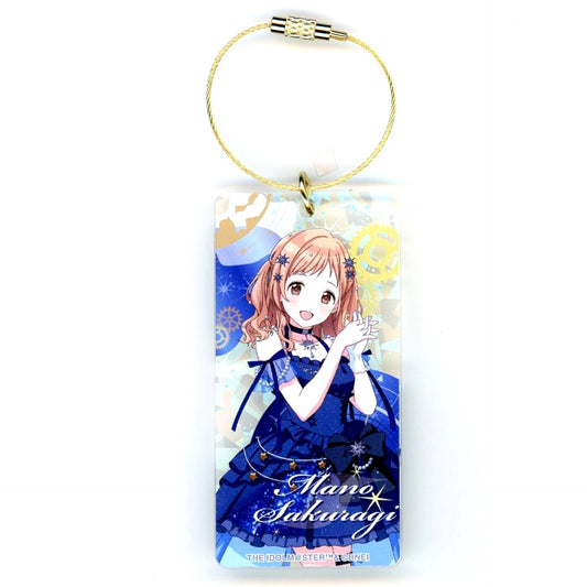 Mano Sakuragi The Idolmaster Series Acrylic Keychain Cerulean Astrolabe Ver. Atre Akihabara [USED]