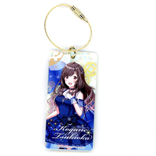 Kogane Tsukioka The Idolmaster Series Acrylic Keychain Cerulean Astrolabe Ver. Atre Akihabara [USED]