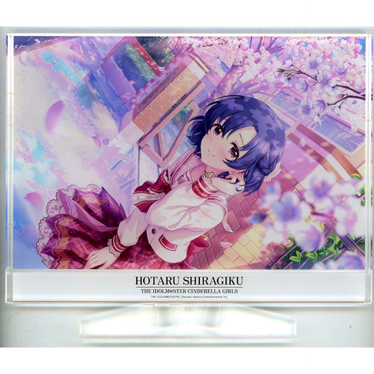 Hotaru Shiragiku Hokorobu Haru Ibuki+ Idolmaster Cinderella Girls Idolmaster Series Atre Akihabara Goods Idol Photo Panel [USED]