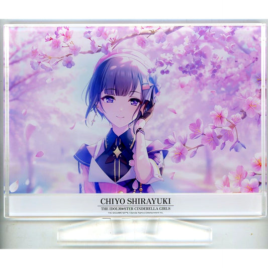 Chiyo Shirayuki, Aya Idol Photo Panel THE IDOLM@STER Cinderella Girls THE IDOLM@STER Series x atre Akihabara [USED]