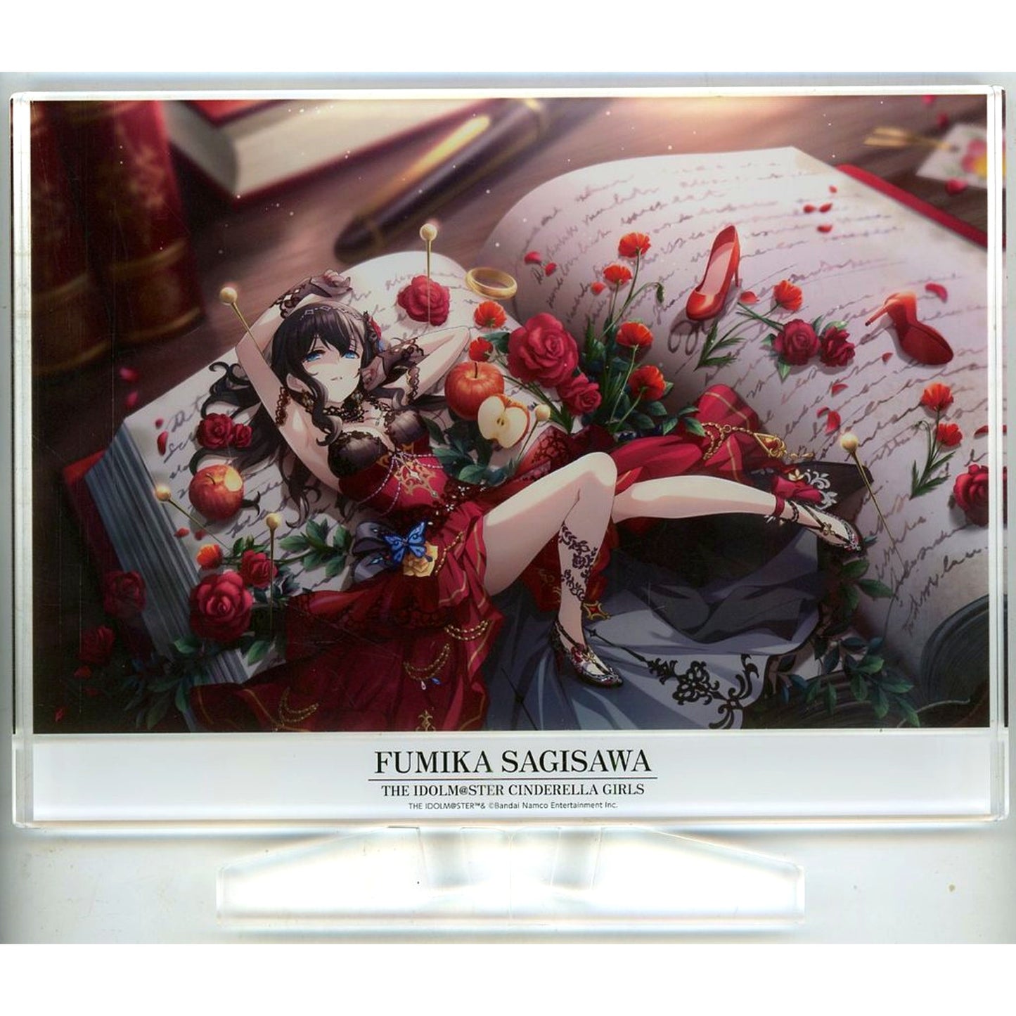 Fumika Sagisawa Yaso ni Oyogu Hana Plus The Idolmaster Cinderella Girls x Atre Akihabara Idol Photo Panel [USED]
