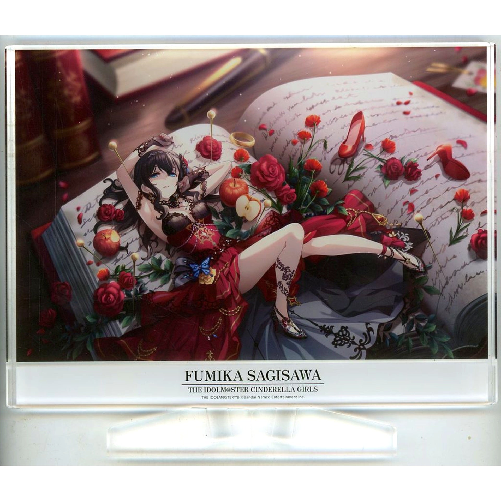 Fumika Sagisawa Yaso ni Oyogu Hana Plus The Idolmaster Cinderella Girls x Atre Akihabara Idol Photo Panel [USED]