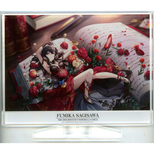 Fumika Sagisawa Yaso ni Oyogu Hana Plus The Idolmaster Cinderella Girls x Atre Akihabara Idol Photo Panel [USED]