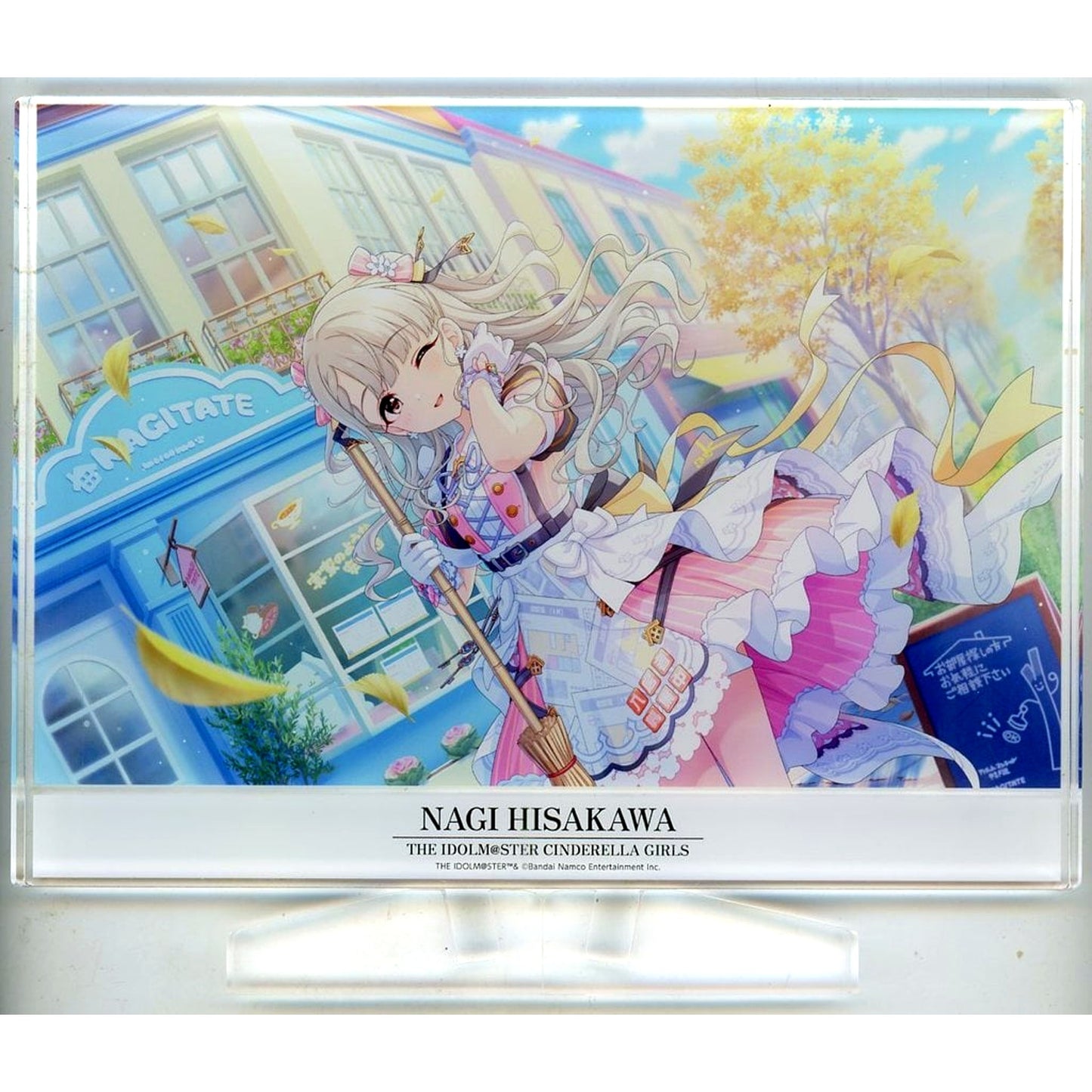 Nagi Hisakawa The Idolmaster Cinderella Girls Fuwari Kokoro Nagu Kurashi Plus Idol Photo Panel The Idolmaster Series Atre Akihabara Goods [USED]
