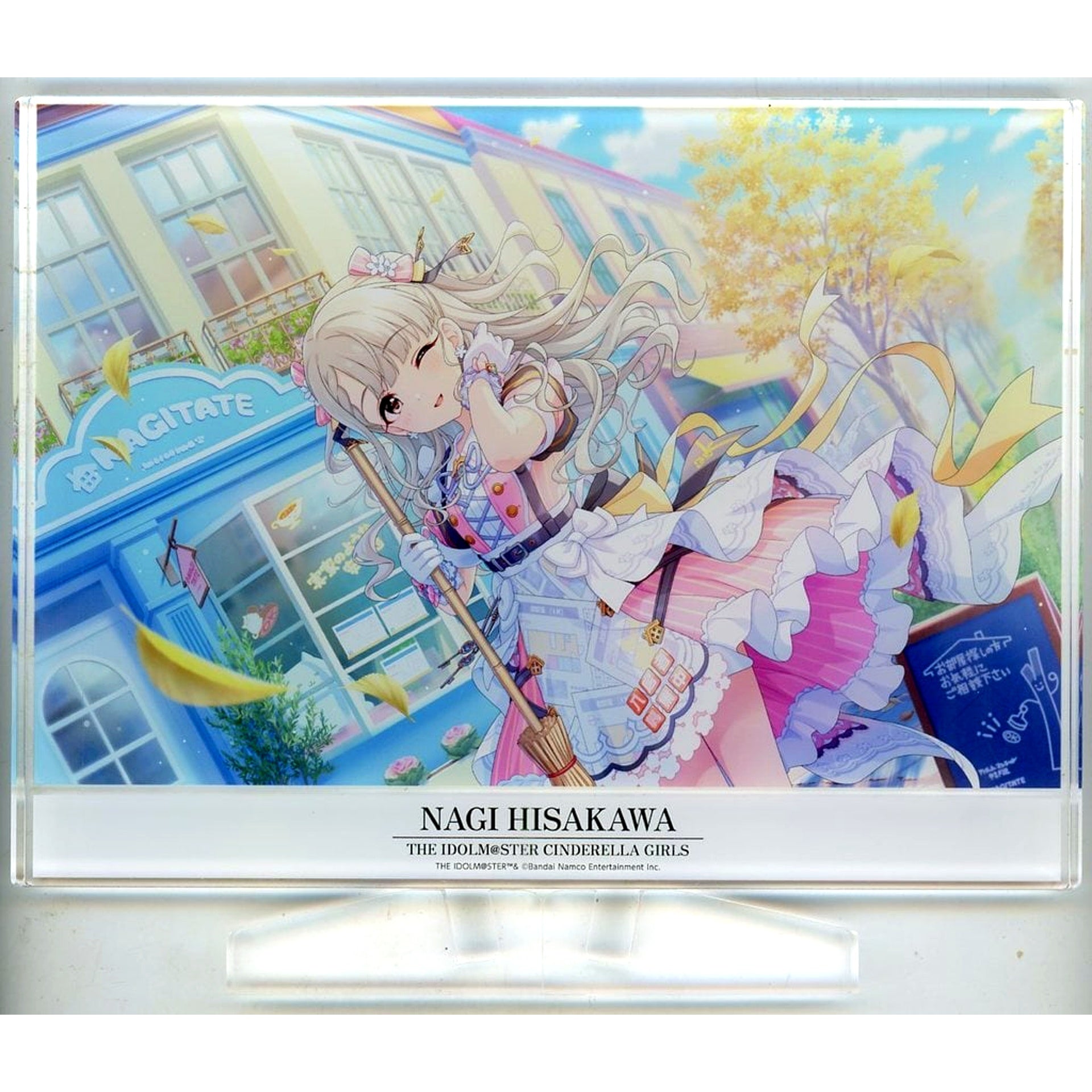 Nagi Hisakawa The Idolmaster Cinderella Girls Fuwari Kokoro Nagu Kurashi Plus Idol Photo Panel The Idolmaster Series Atre Akihabara Goods [USED]