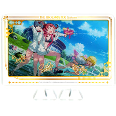 A Prize Enjoying Summer! Gakuen Idolmaster Official Shop Lottery Acrylic Board [USED]