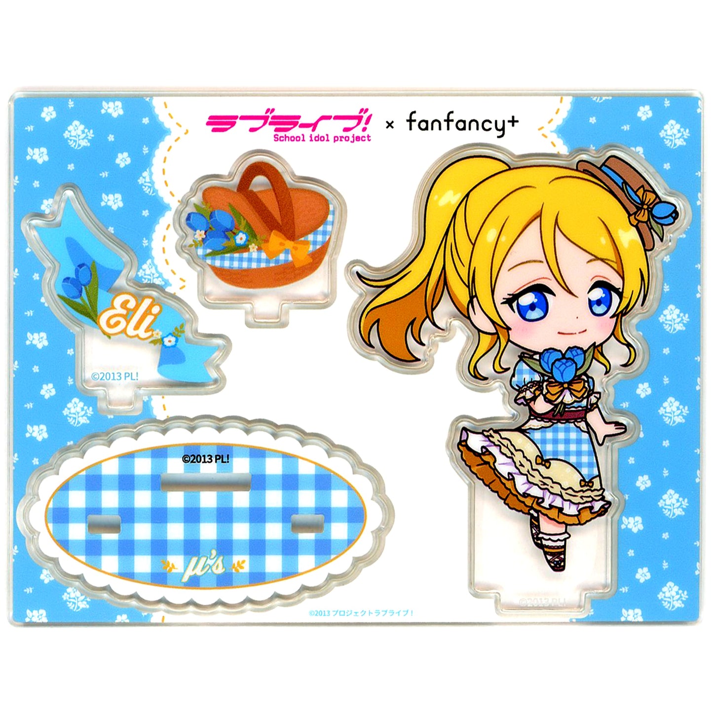 Eli Ayase Love Live! Mu s Mini Character Acrylic Stand GiGO x fanfancy+ Campaign [USED]