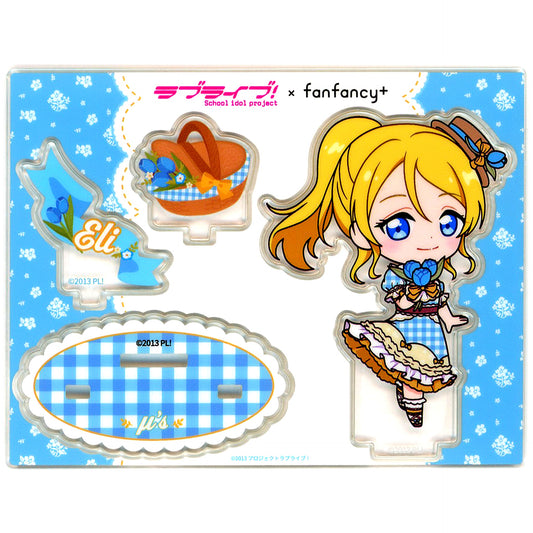 Eli Ayase Love Live! Mu s Mini Character Acrylic Stand GiGO x fanfancy+ Campaign [USED]
