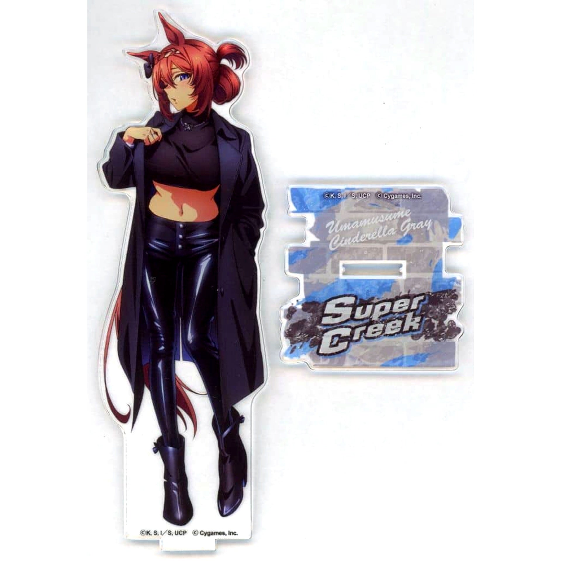 Super Creek Umamusume: Cinderella Gray Acrylic Stand POP UP SHOP Rebellious Style [USED]
