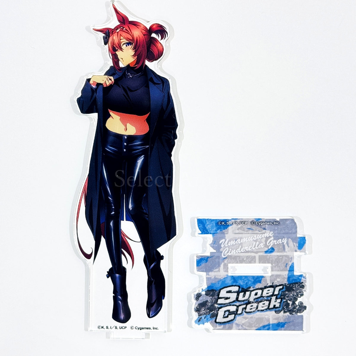 Super Creek Umamusume: Cinderella Gray Acrylic Stand POP UP SHOP Rebellious Style [USED]