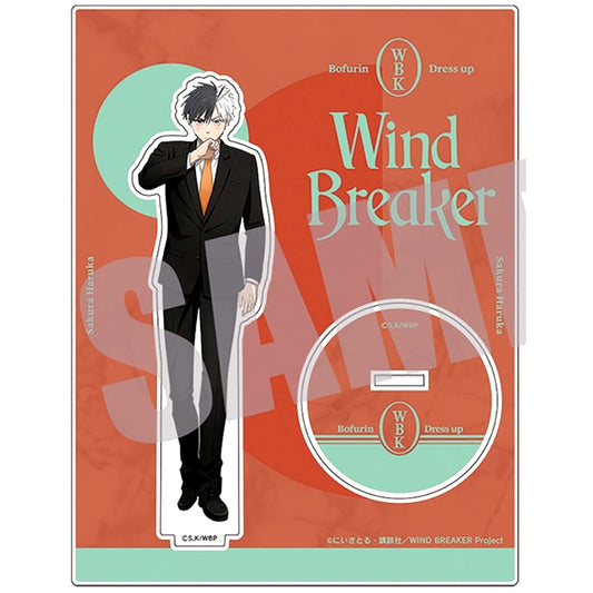 Haruka Sakura WIND BREAKER Dress Up Ver. Big Acrylic Stand [USED]