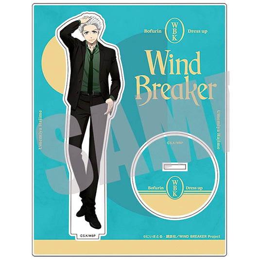 Hajime Umemiya Big Acrylic Stand Dress up Ver WIND BREAKER [USED]
